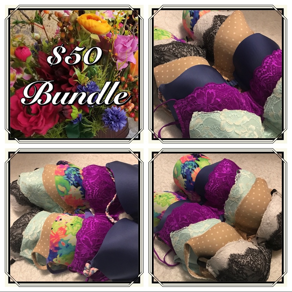 6 for $50 Lightly Padded Bras - Pre-Bundled